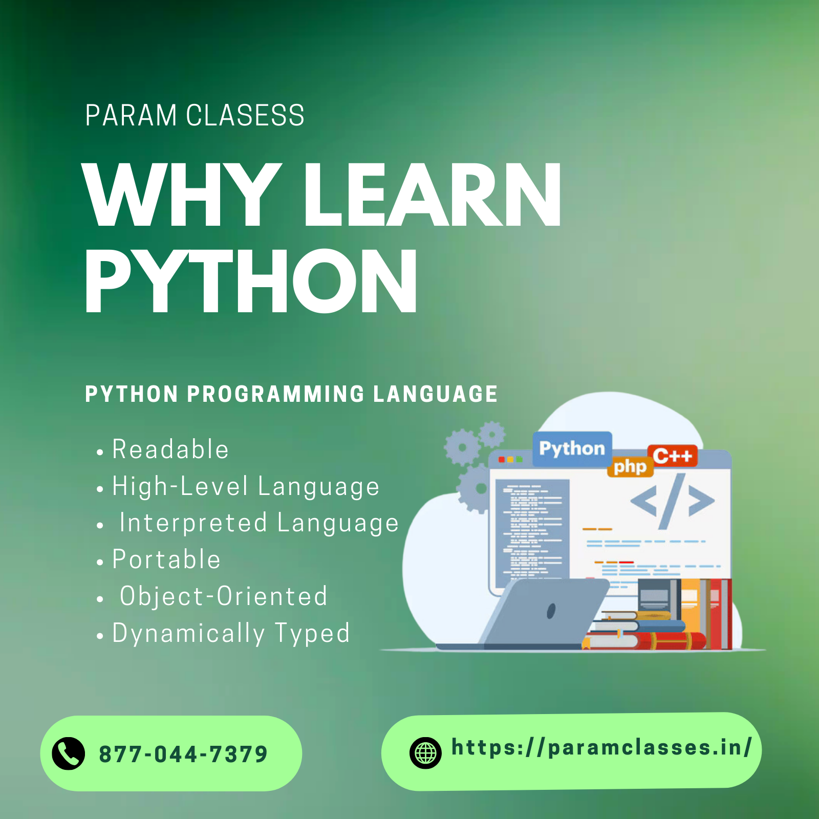 Why Learn Python? Boost Your Skills at Param Classes Raipur